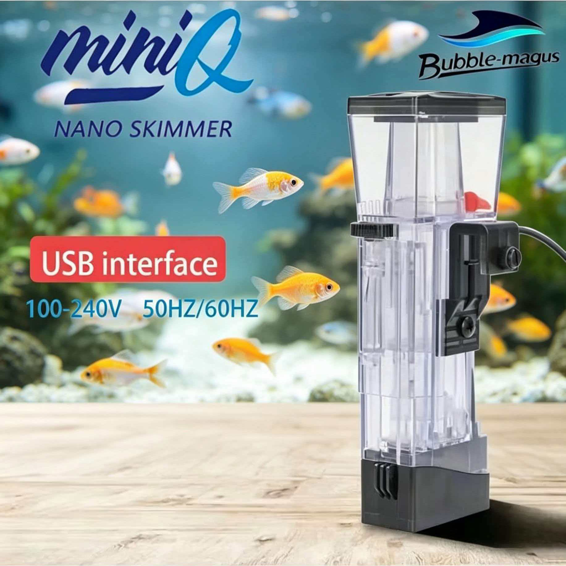 Protein Skimmer Hang On - DC24V Bubble Magus MiniQ skimmer Nano