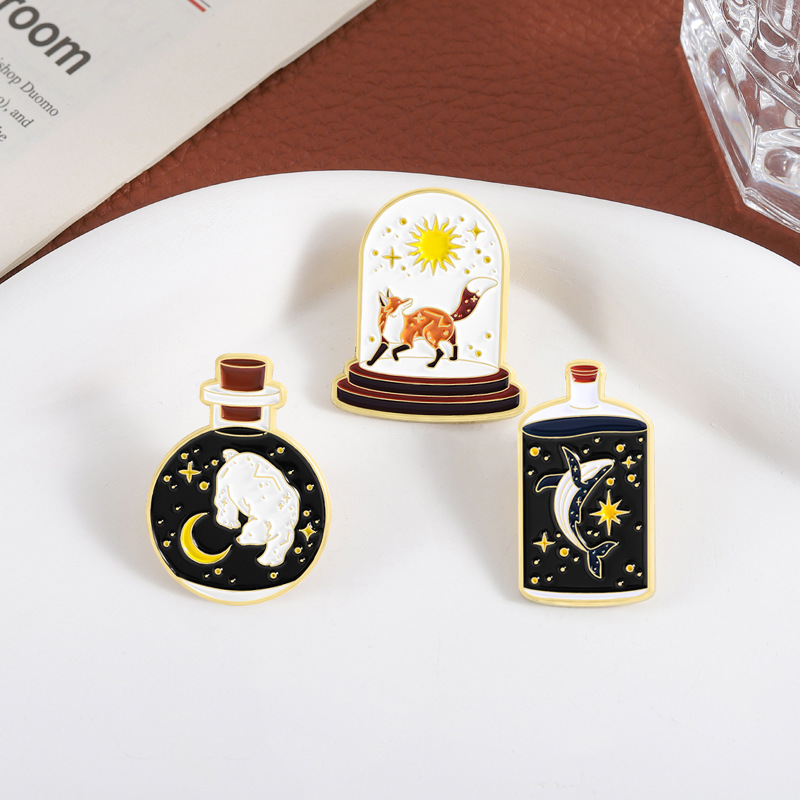 Starry Sky Magic Bottle Animal - Marine Aquarium Decorations 评论和价格