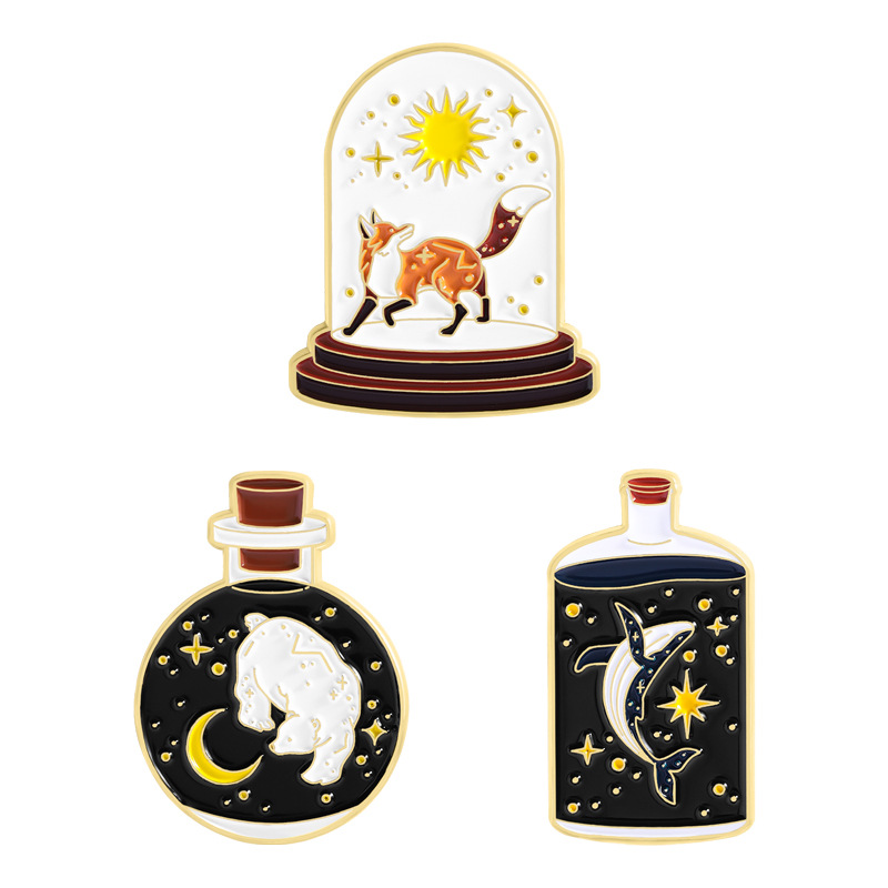 Starry Sky Magic Bottle Animal - Marine Aquarium Decorations 评论和价格