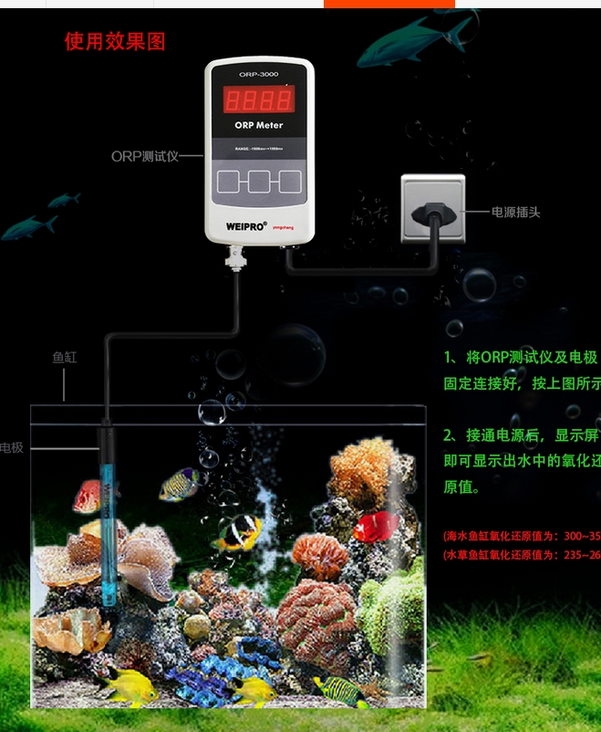 AQUARIUM ORP Meter WEIPRO ORP  - Marine Aquarium Orp 评论和价格