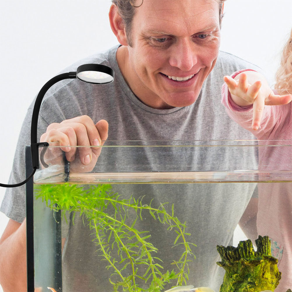 2Pcs Compact Aquarium LED Lamp - Marine Aquarium Design 评论和价格