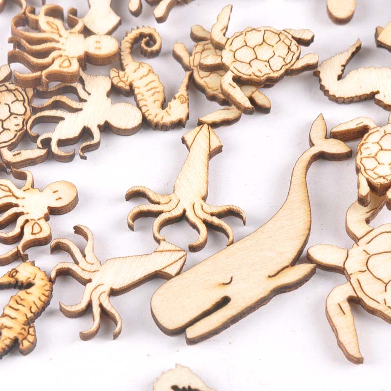20Pcs 25-40mm Sea Turtle/horse - Marine Aquarium Decorations 评论和价格