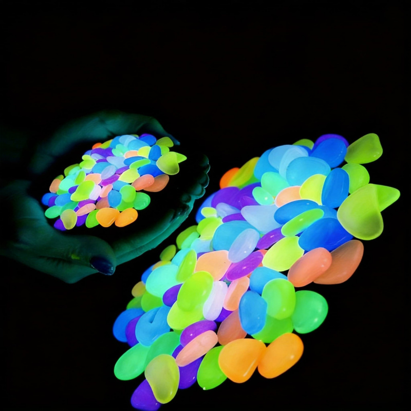Glowing pebbles100-500pcsLumin - Aquarium Marine Plants 评论和价格