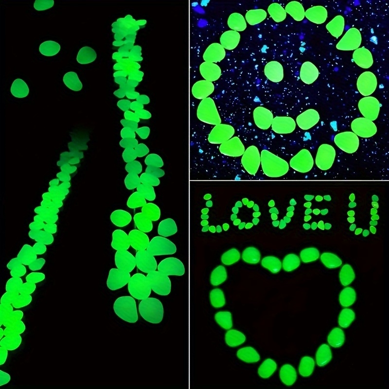 Glowing pebbles100-500pcsLumin - Aquarium Marine Plants 评论和价格