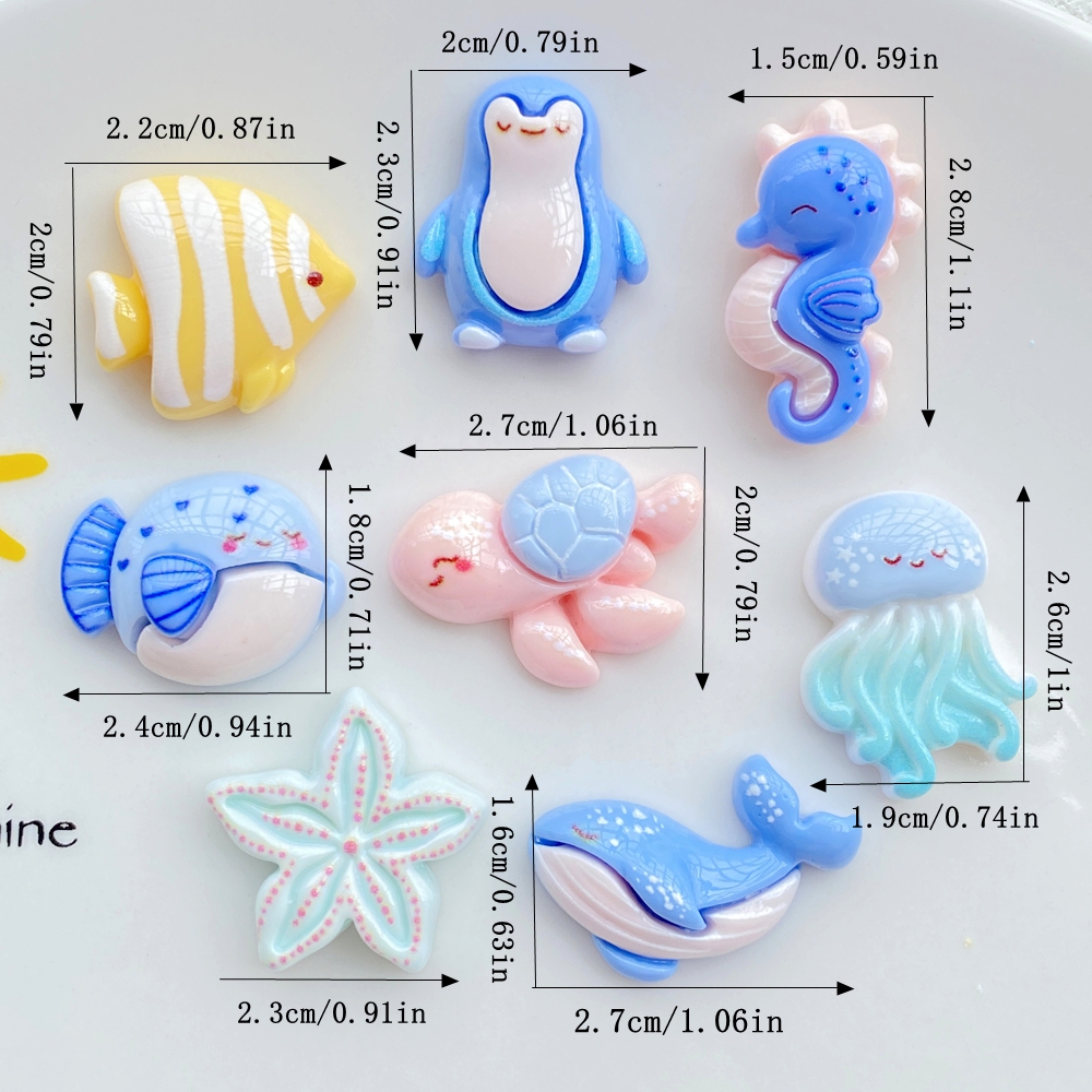 10pcs Colorful Resin Cartoon P - Marine Aquarium Decorations 评论和价格