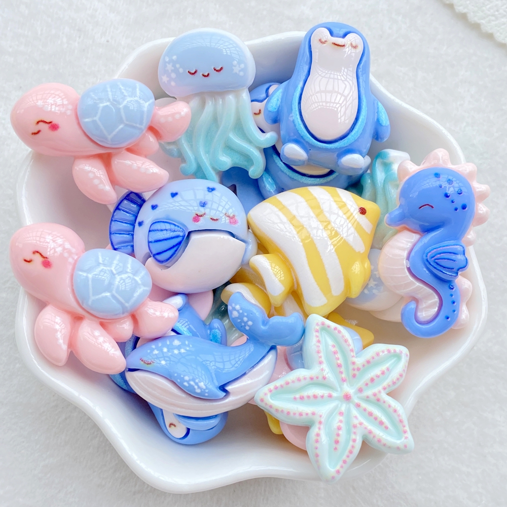 10pcs Colorful Resin Cartoon P - Marine Aquarium Decorations 评论和价格