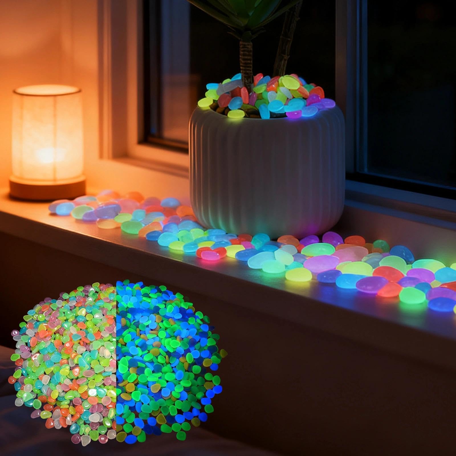 Potted Plants Glow In The Dark - Aquarium Marine Plants 评论和价格