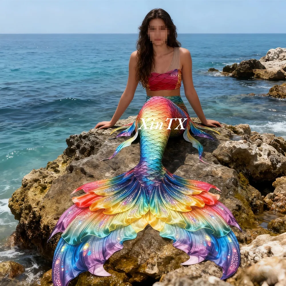 Mermaid tail rainbow-colored l - Aquarium & Marine Museum Kota Kinabalu 评论和价格