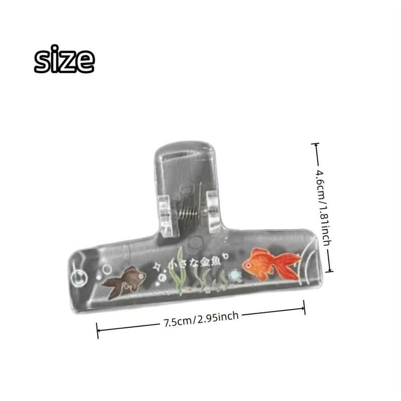 1PC Transparent Acrylic Goldfi - Marine Aquarium Decorations 评论和价格