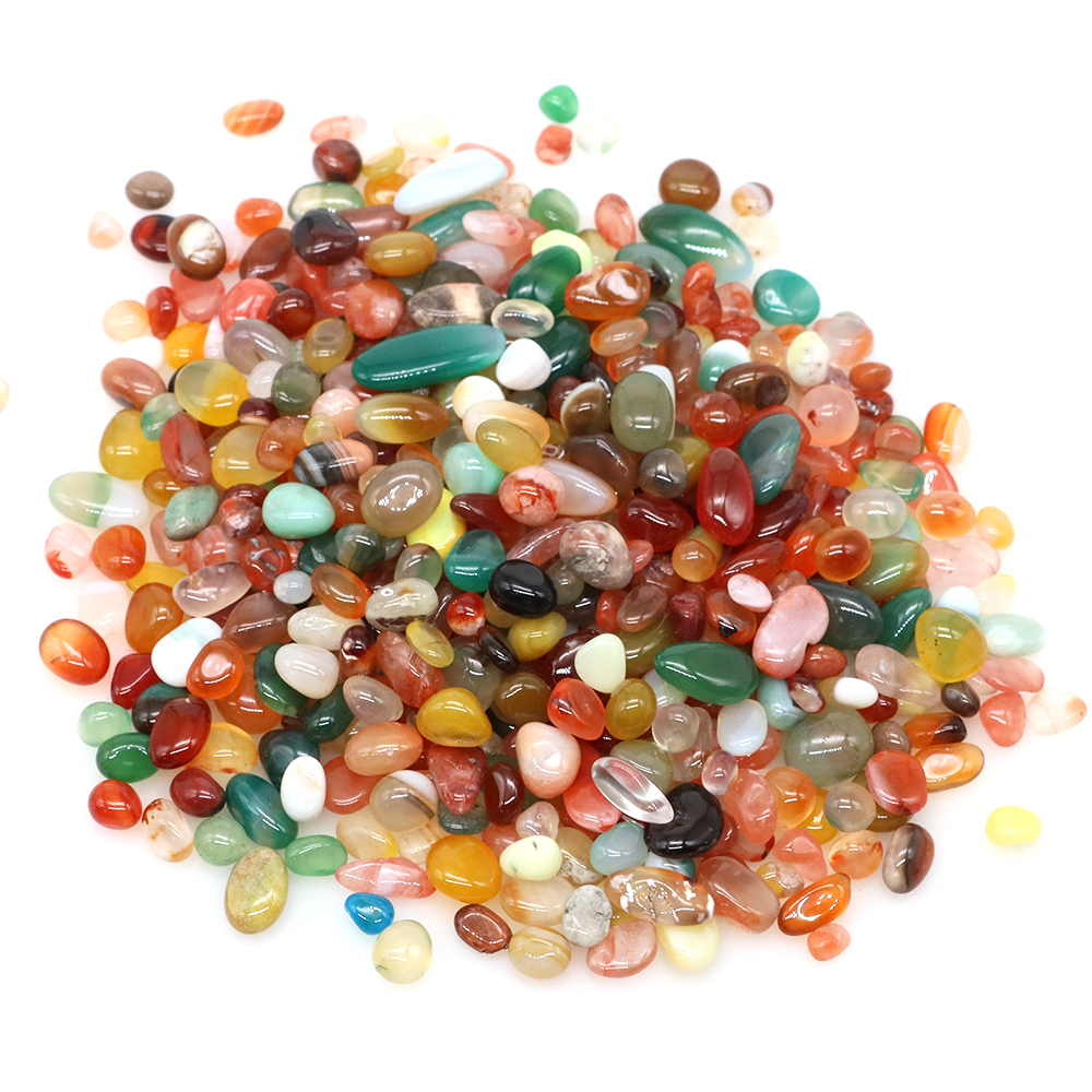 Natural Stone Tumbled Agate Gr - Aquarium Marine Plants 评论和价格