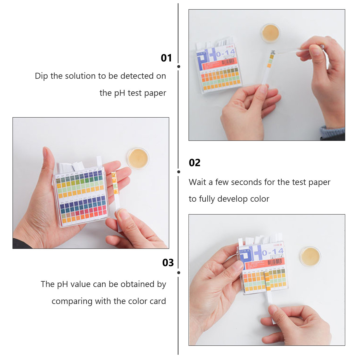 100pcs Paper Test Strips For W - Aquarium & Marine Museum Kota Kinabalu 评论和价格