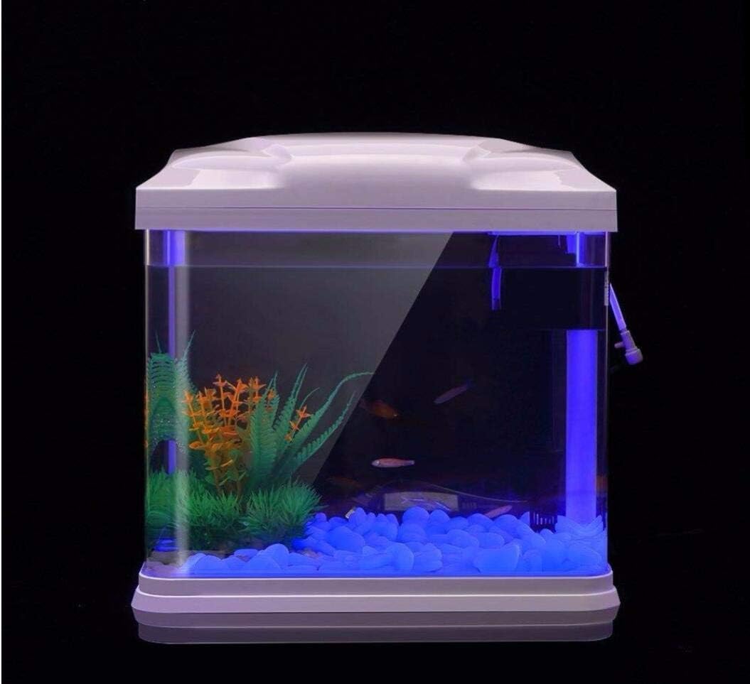Fish Tank Rocks Glow Blue Pebb - Aquarium Marine Plants 评论和价格