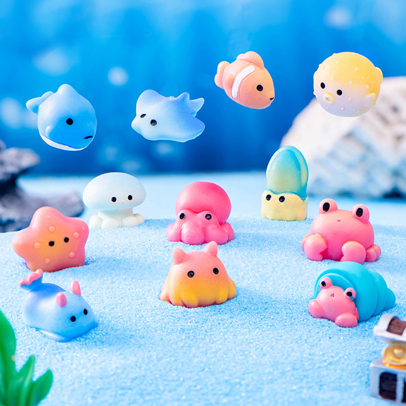 Marine Animals Figurine Dolphi - Marine Aquarium Decorations 评论和价格