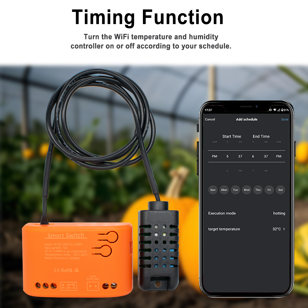 Tuya WiFi Temperature Humidity - Aquarium Marine Plants 评论和价格