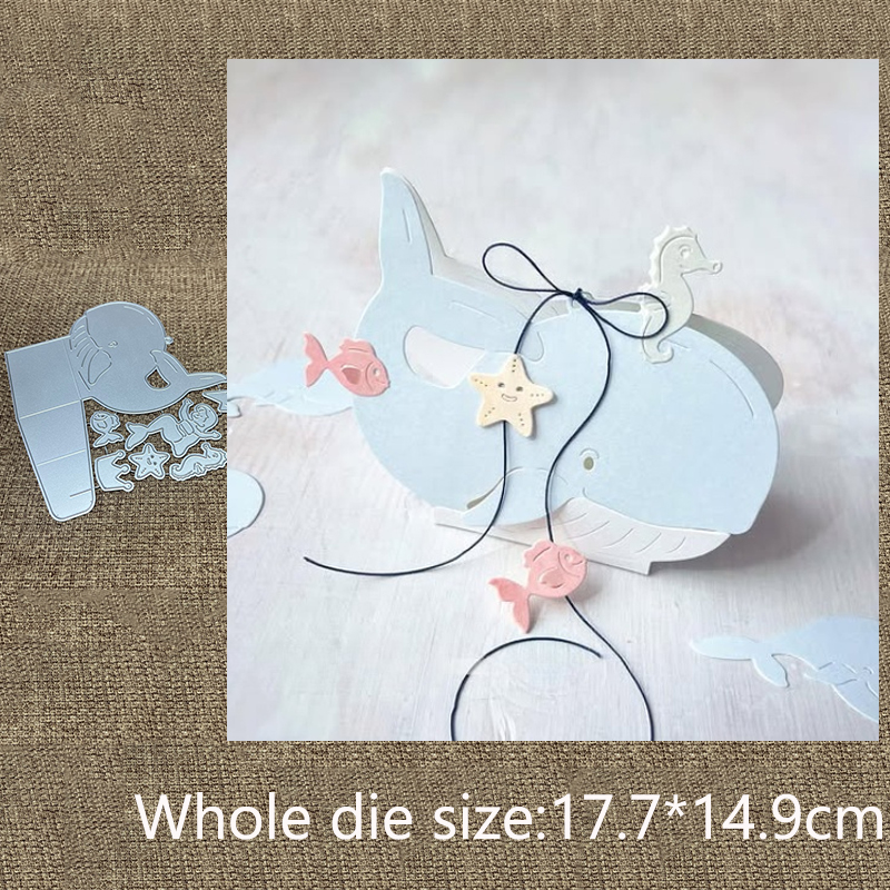 New Design Craft Metal stencil - Marine Aquarium Decorations 评论和价格