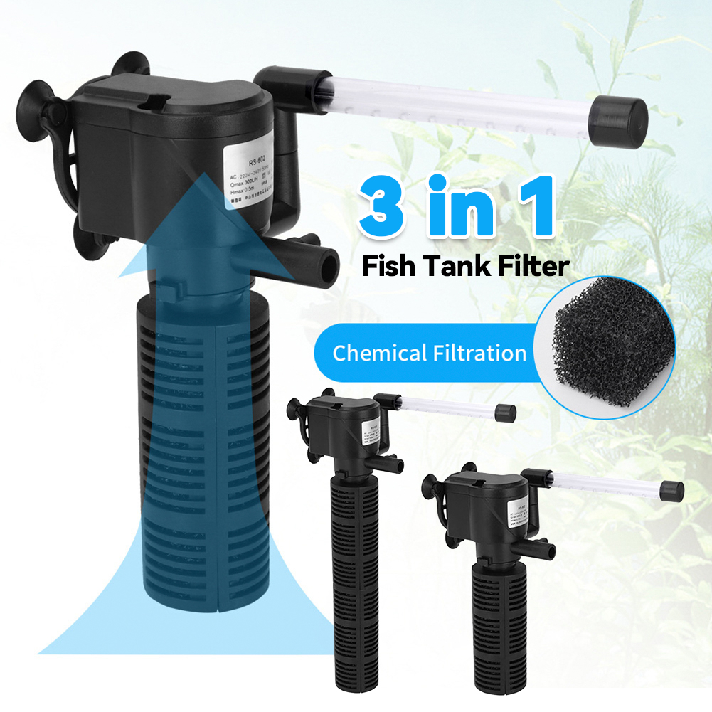 3 in 1 Aquarium Internal Filte - Marine Aquarium Overflow 评论和价格