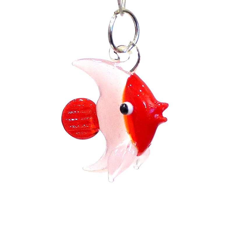 2pcs Mini Fish Glass Pendant C - Marine Aquarium Decorations 评论和价格
