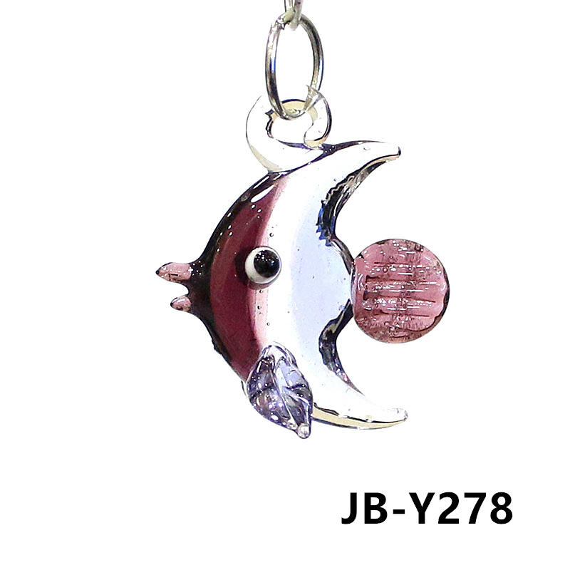 2pcs Mini Fish Glass Pendant C - Marine Aquarium Decorations 评论和价格