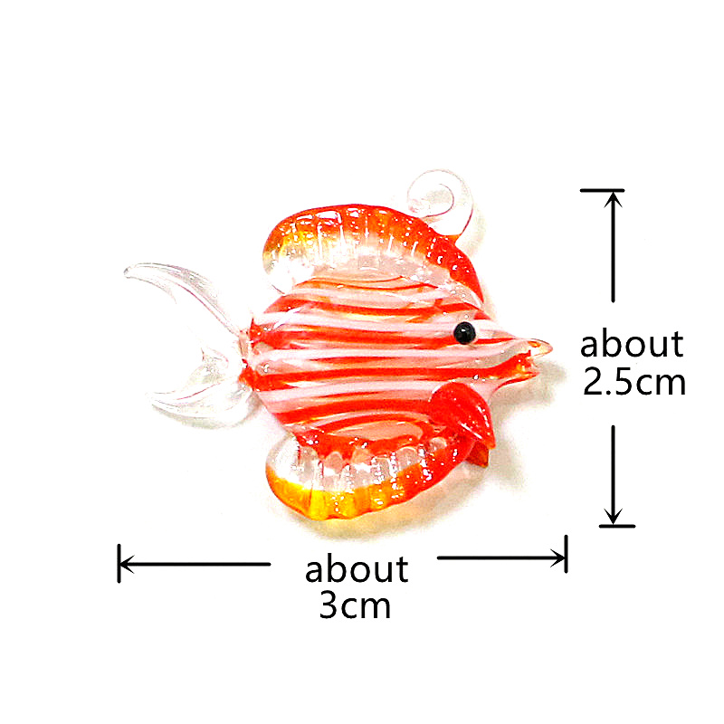 2Pcs Mini Marine Fish Figurine - Marine Aquarium Decorations 评论和价格
