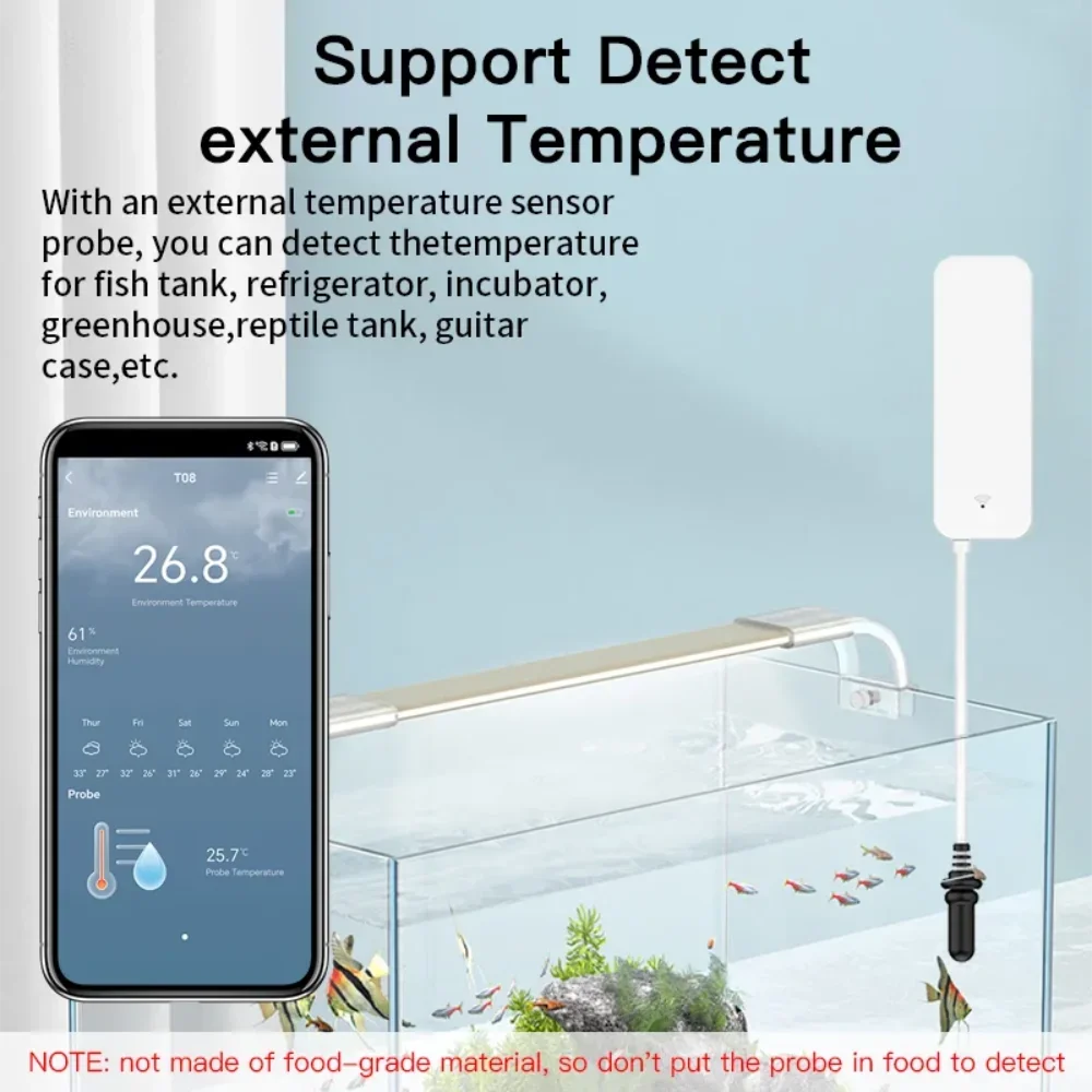 Tuya WiFi Temperature Humidity - Aquarium Marine Plants 评论和价格