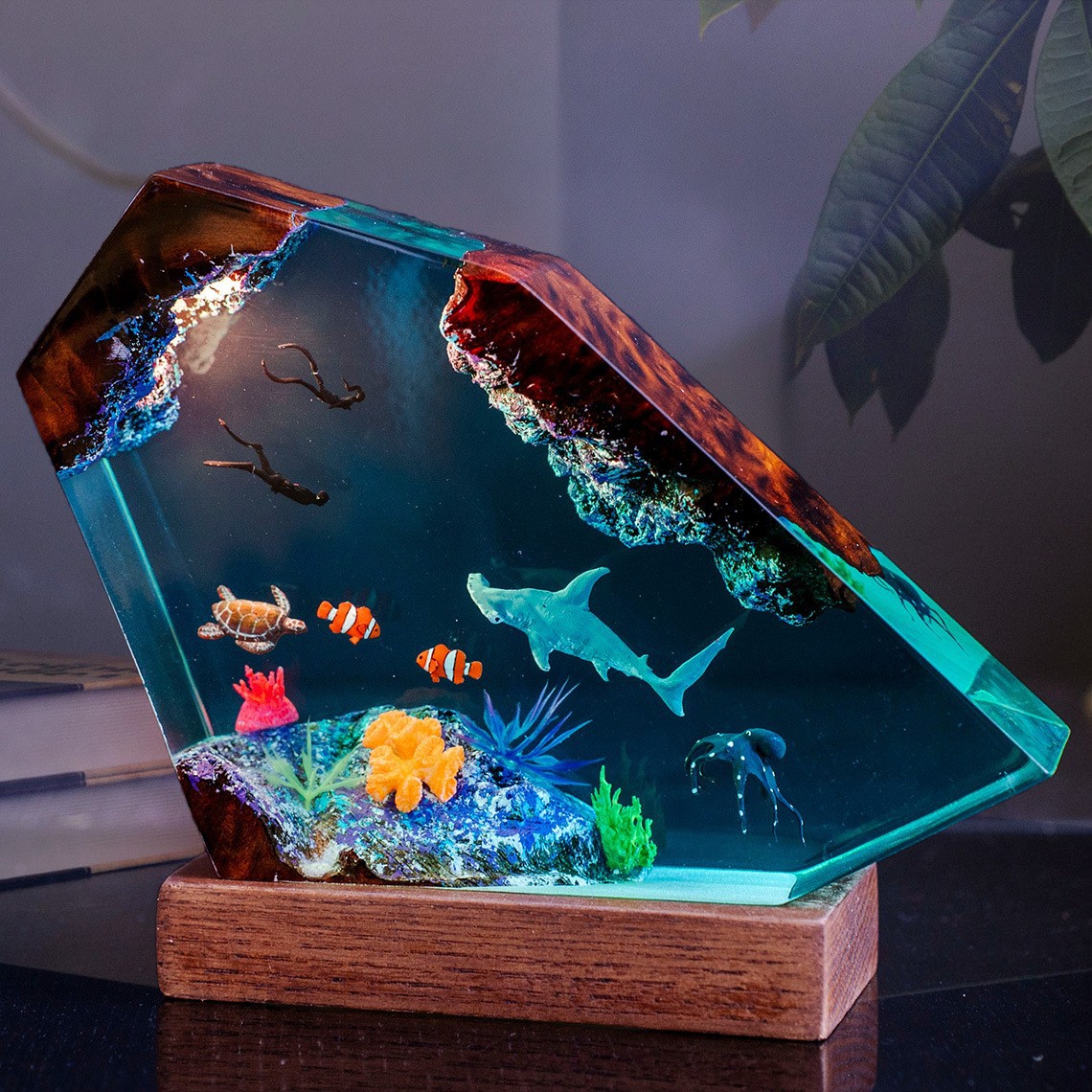 Sea View Micro Humpback Whale  - Marine Aquarium Decorations 评论和价格