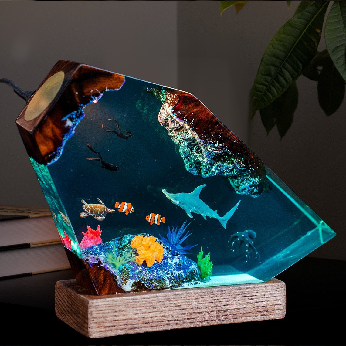 Sea View Micro Humpback Whale  - Marine Aquarium Decorations 评论和价格